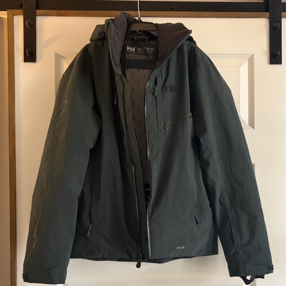 Helly Hansen Men's Dark Green Ski Jacket